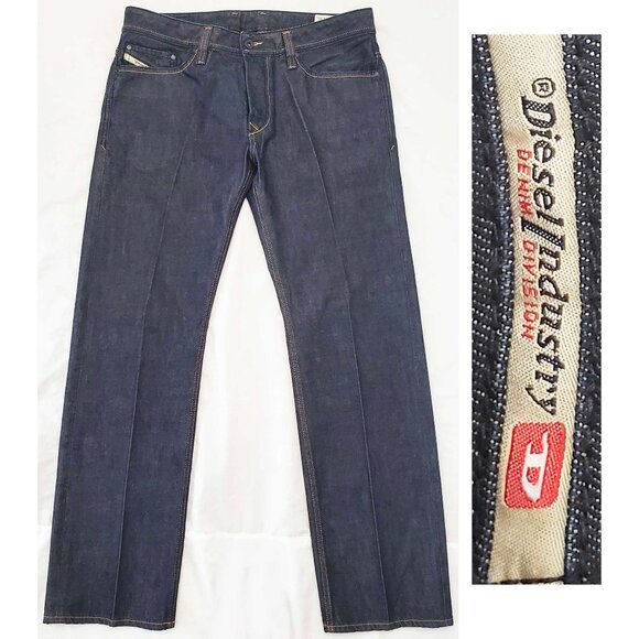 Diesel Industries Mens Viker 0088Z Dark Denim Pants Jeans 36"